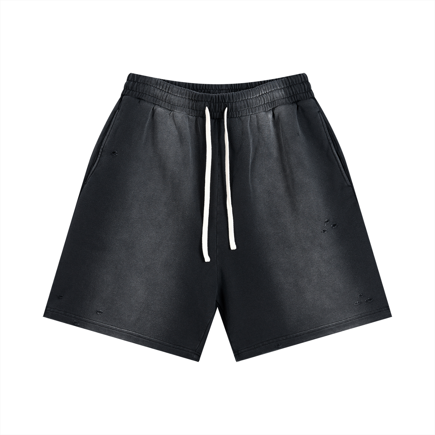 The Blank Sun Fade Distressed Shorts