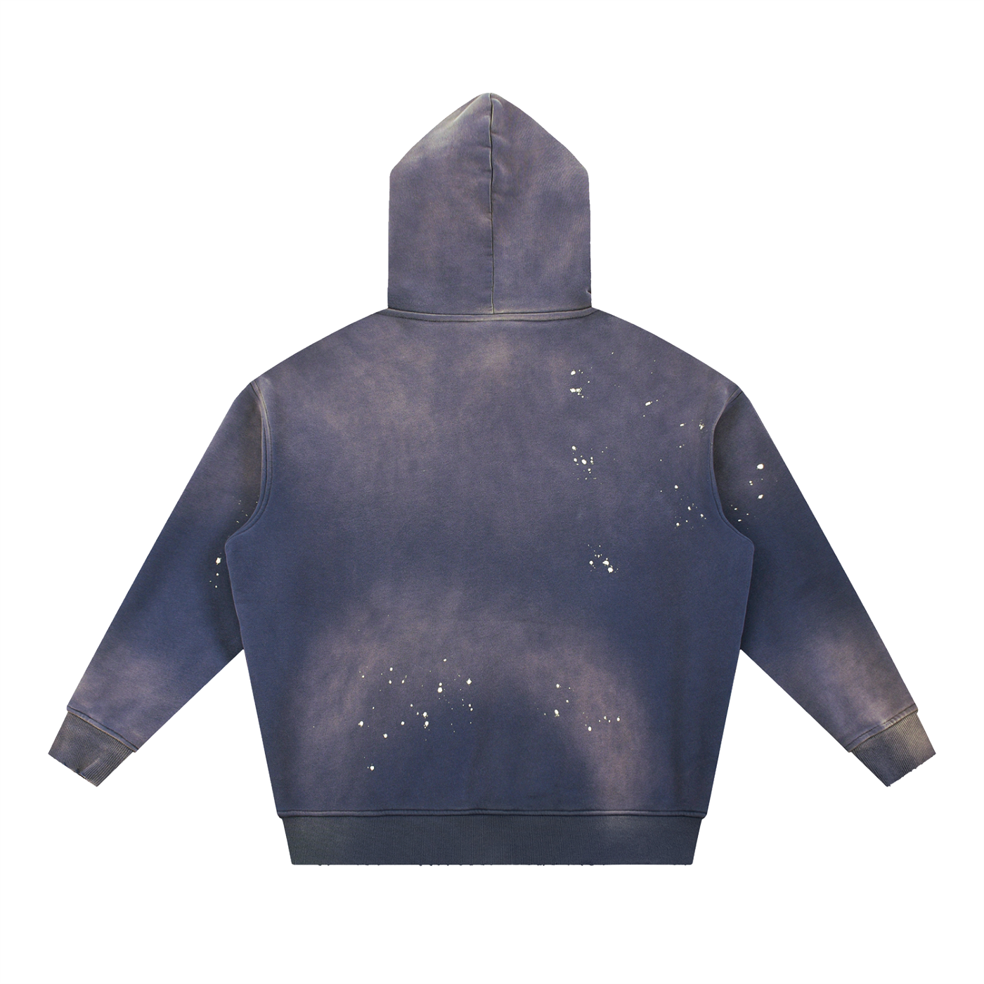 The Blank Vintage Wash Frayed Fleece Hoodie