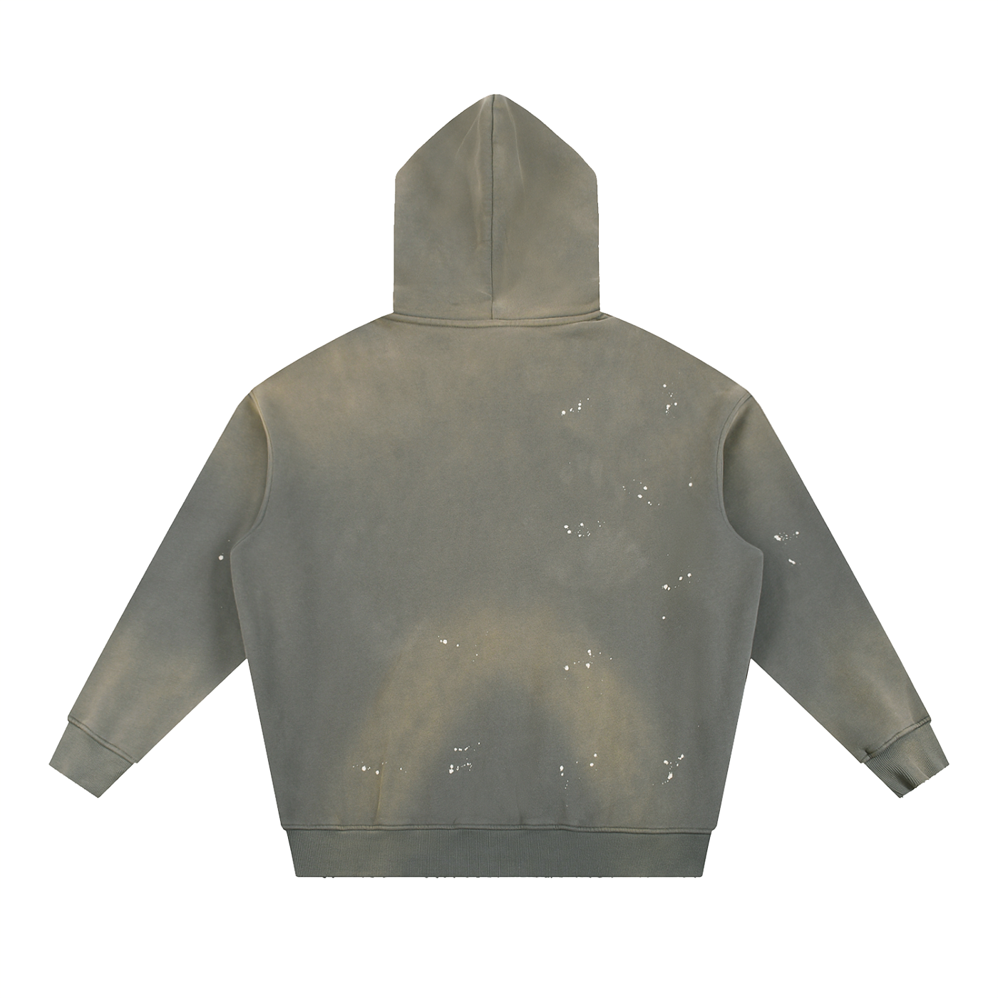The Blank Vintage Wash Frayed Fleece Hoodie