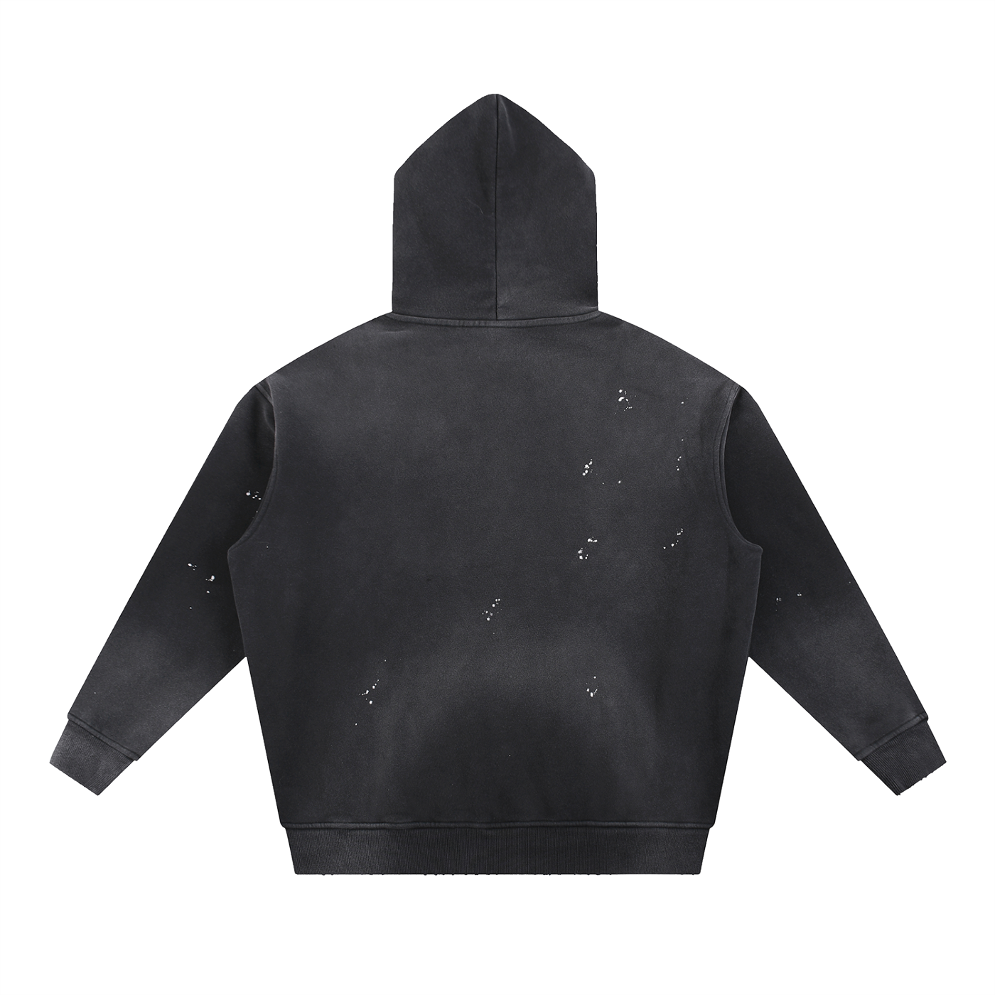 The Blank Vintage Wash Frayed Fleece Hoodie