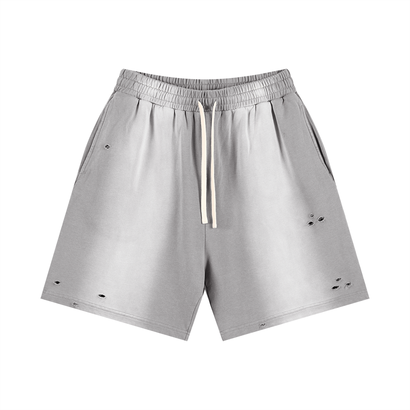 The Blank Sun Fade Distressed Shorts