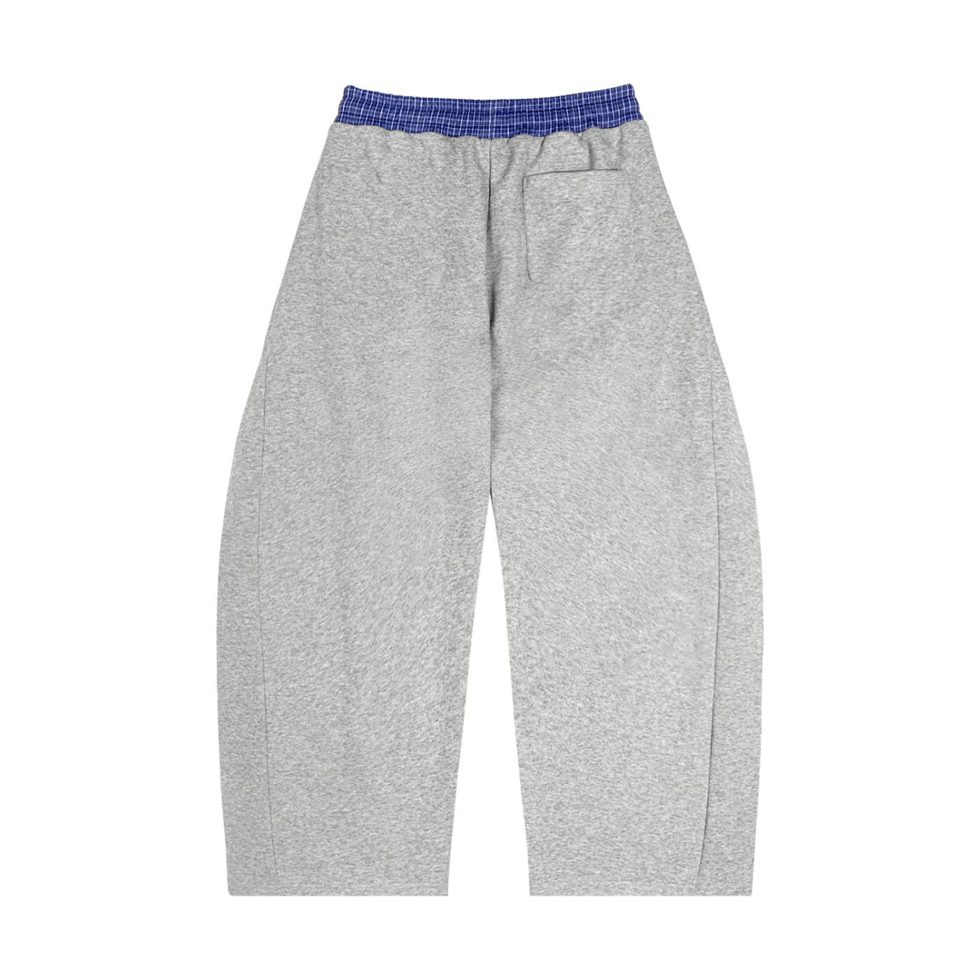 The Blank Plaid Waistband Sweats