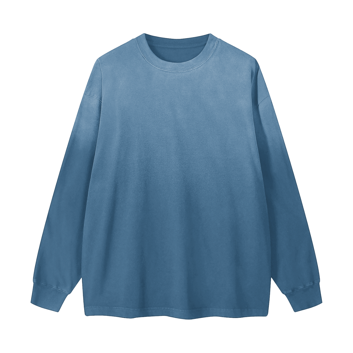 The Blank Gradient Washed Long Sleeve T-Shirt