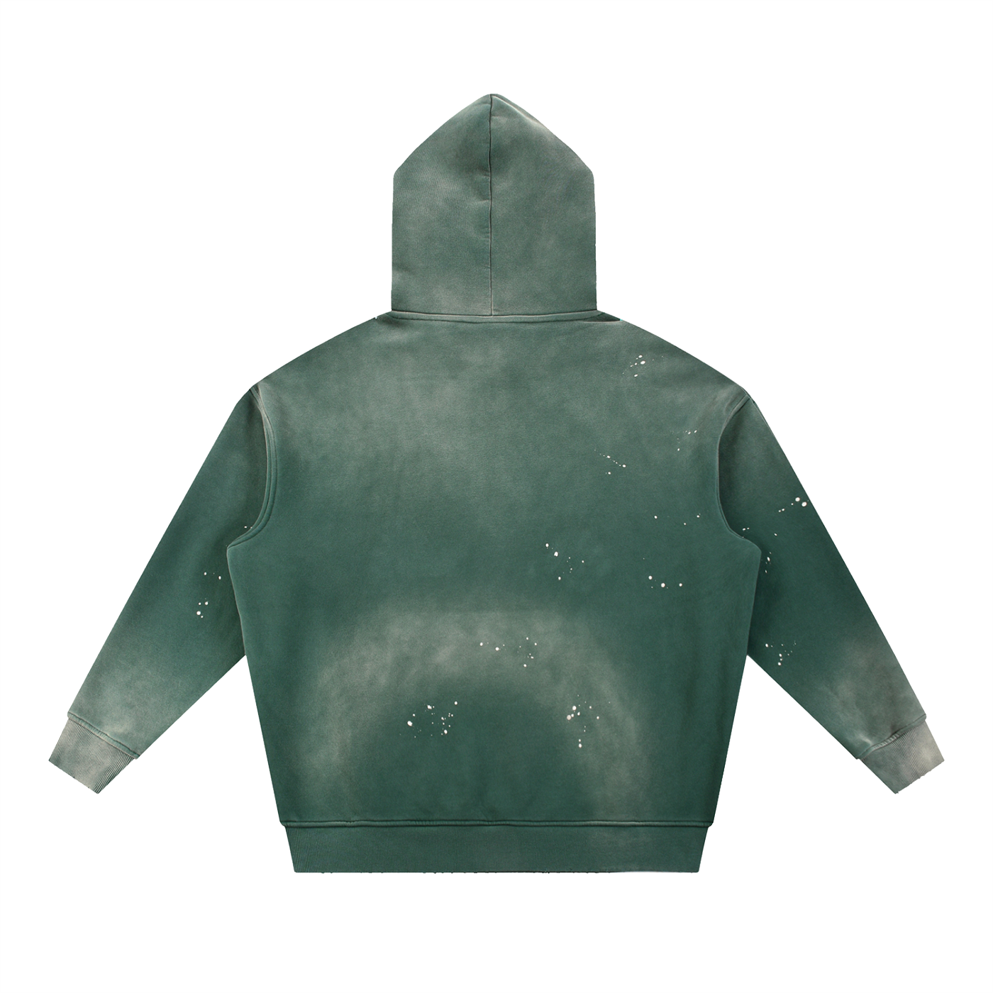 The Blank Vintage Wash Frayed Fleece Hoodie