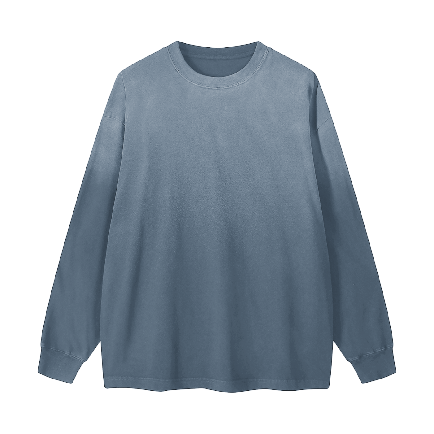 The Blank Gradient Washed Long Sleeve T-Shirt