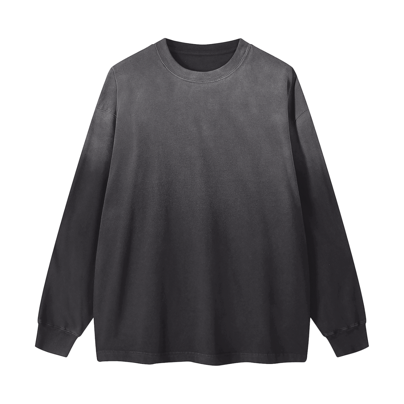 The Blank Gradient Washed Long Sleeve T-Shirt