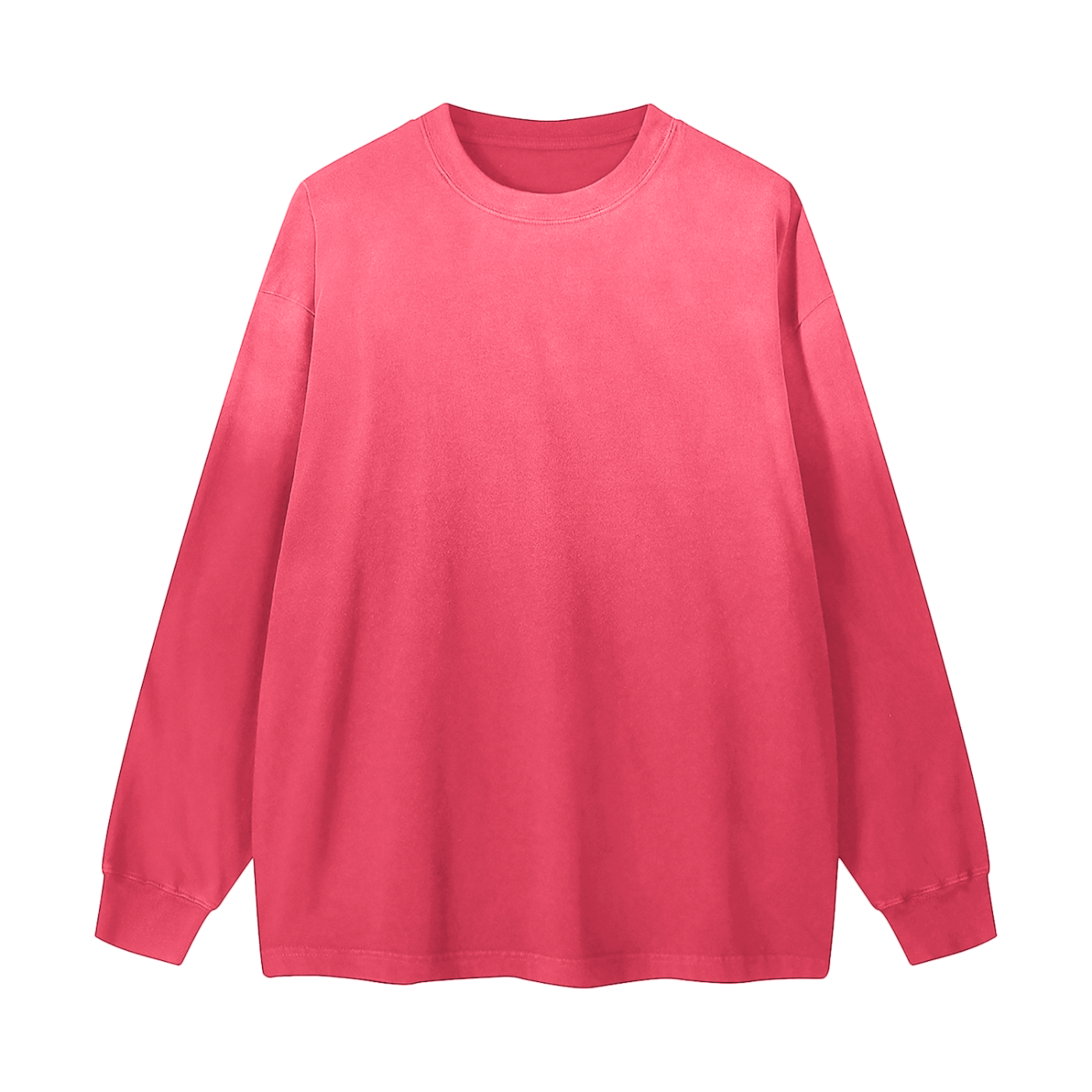 The Blank Gradient Washed Long Sleeve T-Shirt